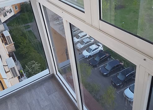 Остекление балкона в г. Лобня, ул. Калинина - Фото 3