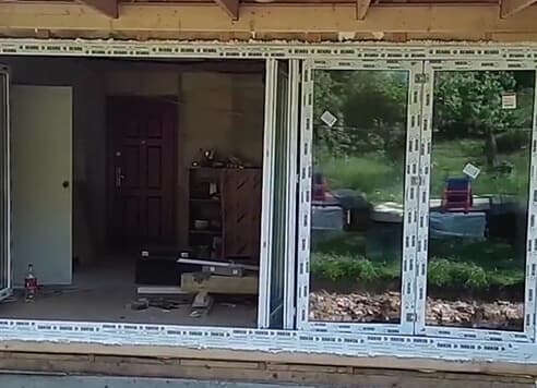 Остекление пристройки в деревне Давыдово - Фото 3