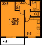 Планировка - 1 фото - Умные Окна