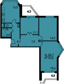 Планировка - 3 фото - Умные Окна